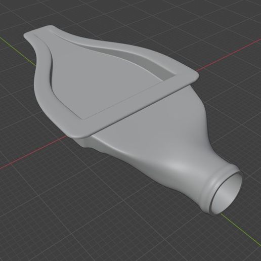 STL file NACA inlet (ducted) 🚗 ・3D printing model to download・Cults