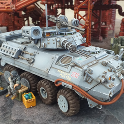lavFront.png Light Armored Vehicle - 28mm
