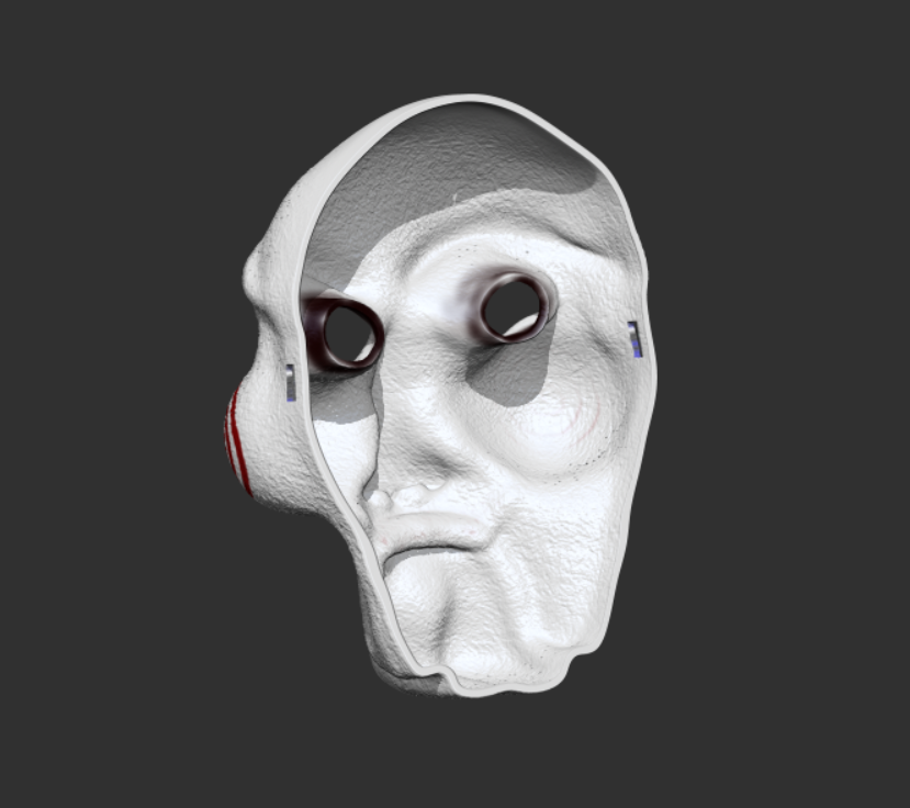 STL file Saw - Billy Mask, the puppet - Jigsaw・3D printable model to ...
