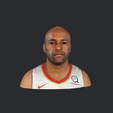 model.png Vince Carter-bust/head/face ready for 3d printing