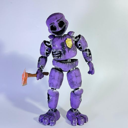 Hoax/Purple guy Figure 1:6 (Include Joints) Bite by night