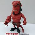 A02.jpg Mini Hellboy Animated Style PRINT IN PLACE