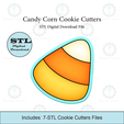 Etsy-Listing-Template-STL.png Candy Corn Cookie Cutter | STL File