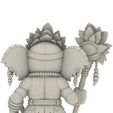 8.jpg Fantasy Creature Warrior STL Bundle | Stylized Chibi Monster Collection | Mythical Animal Fighters | Cute Collectible Figurines | 3D Print Models