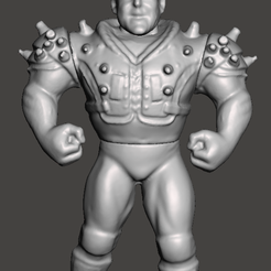 Untitled.png Fichier OBJ wwf wwe aew ecw wcw retro・Design pour imprimante 3D à télécharger