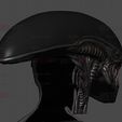 07.jpg Alien Xenomorph Head Decor Wearable Cosplay