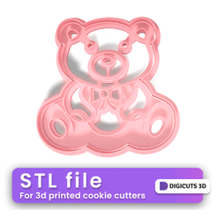 Bear-1-san-valentines-cookie-cutter-1.png Bear 1 SAN VALENTINES DAY COOKIE CUTTER STL