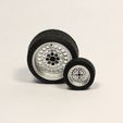 pepper1.jpg Classic wheels - Centra Pepperpot style - wheel set for scale models and diecast