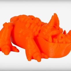 CROC_display_large.jpg Download free STL file Longjaw the Crocodile Dragon • 3D printing design, CoryDelgado