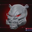 Jujutsu_kaisen_panda_gorilla_mask_3d_print_model_11.jpg Jujutsu Kaisen Panda Mask - Panda Gorilla Mode Cosplay Mask