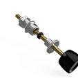 throttle-1.png Cessna 172 Throttle Lever – Linear Potentiometer V1 (Friction‑Adjustable) | CAD & STL