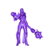 Wizard_Elf_Female STL Fixed.stl Modèle d'impression 3D d'une magicienne elfe