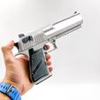 IMG_5298.jpg Pistol Desert Eagle Deagle Prop practice fake training gun