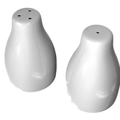 Salt and pepper shaker by TanyaAkinora, Download free STL model
