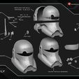 03-ASSEMBLY.jpg Crosshair helmet from the Bad Batch with a moveable rangefinder