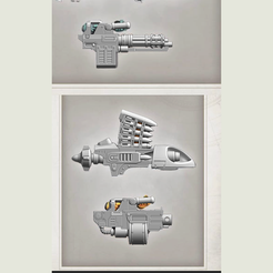 1-1.png Файл STL Третье тяжелое оружие, установленное для новых парней Ереси・Шаблон для 3D-печати для загрузки, VitalyKhan