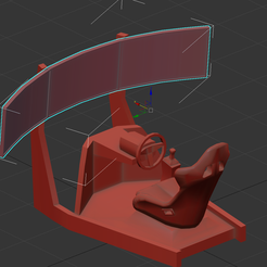 screens.png STL-Datei Rennsimulation (Bildschirme)・Modell zum Herunterladen und 3D-Drucken