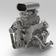 Chevy.SB.Supercharged.016.png Supercharged SBC Small Block Chevy V8 Engine 1/8 TO 1/25 SCALE