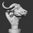 09.png Buffalo_Head_AM03 3D print model