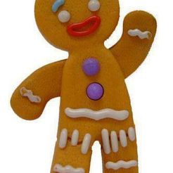 jengi.jpg Gingerbread Cookie Cutter / Gingerman Cookie cutter