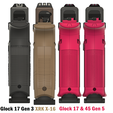 X16-and-Glocks-Gen-3-and-5.png XRK X-16 Dummy cartridge (.45 AUTO)