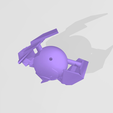 Electro4.png STL file Electroculus Earring - Genshin Impact・Design to download and 3D print