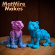 IMG_0037-copy.jpg 3D file Tiger articulated figure, print-in-place, cute-flexi・3D printer design to download
