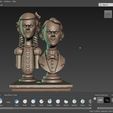 haunted-mansion-the-twins-3d-printable-busts-3d-model-obj-stl-40.jpg Haunted Mansion The Twins 3D Printable Busts