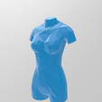 Female-Mannequin-Stand-Low-Poly01.png Bust  Sexy Female Mannequin Stand - Low Poly