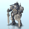 1-22.png Zyxsin combat robot (22) - BattleTech MechWarrior Scifi Science fiction SF Warhordes Grimdark Confrontation