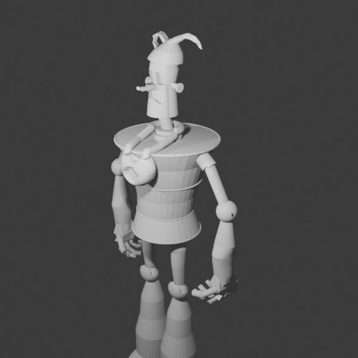 🤖 Robo Pitty (Na sua Estante)・ STL File for 3D printing・Cults