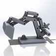 digger1.jpg Digger Arm for the Robot tank toy project.