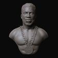 02.jpg Gucci Mane Bust 3D print model
