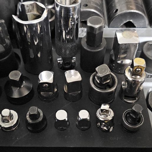 🧞‍♂️ Random Socket Adapter Orgnaizer・Free STL File for 3D printing・Cults