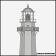 Tybee-Island-Lighthouse-6.png PHARE DE L'ÎLE TYBEE - N (1/160) MODÈLE RÉDUIT DE L'ÎLE