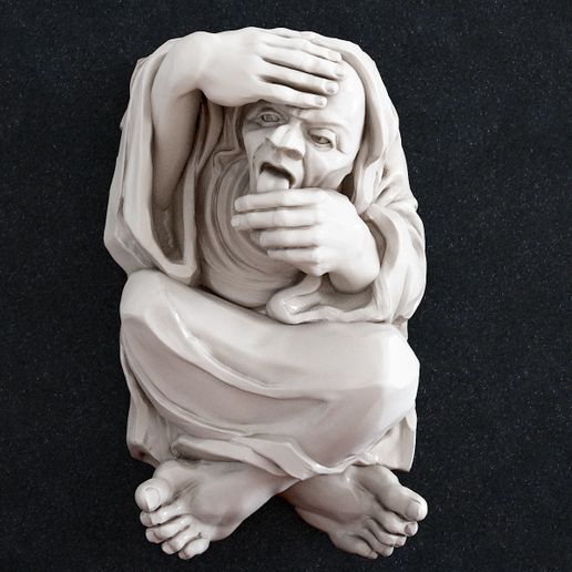 Gargoyle bracket 3D model