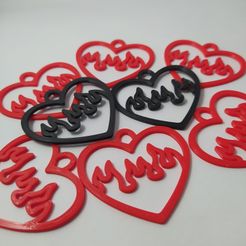 IMG_20200904_184103.jpg Télécharger fichier STL Boucles d'oreilles cœur flamboyant - cœur en feu • Design pour imprimante 3D, LucianaMdv