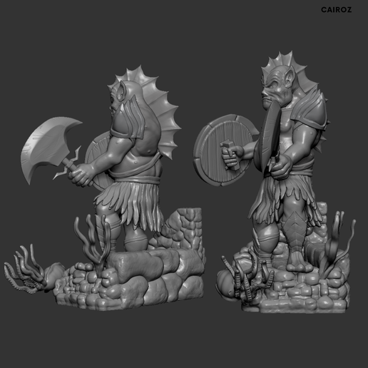 Deepling-Warrior-Creature-Tibia-9.png Deepling Krieger Tibia Kreatur