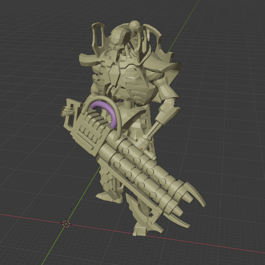 Necron Royal Warden 3D model