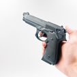 IMG_4409.jpg Pistol Beretta 92 Prop practice fake training gun