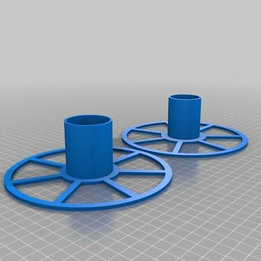 Free STL file Octave style spool 🔧 ・Object to download and to 3D print ...