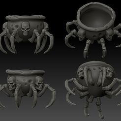 1.jpg 3D file Halloween - Spider Pot.・3D print design to download