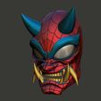 7.jpg Oni Spiderman Full and Half Mask