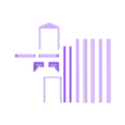 Wall_Trim.stl HOスケール オールド・ウェスタン・コーナー・サルーン