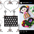 set mexa.PNG cookie cutters mexican dolls