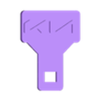 35._Tongue_-_Kia.stl Giocattolo Fidget con fibbia della cintura di sicurezza
