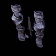 0012.jpg SOUL OF CINDER Arm Gauntlets Armor STL Fan Art Model