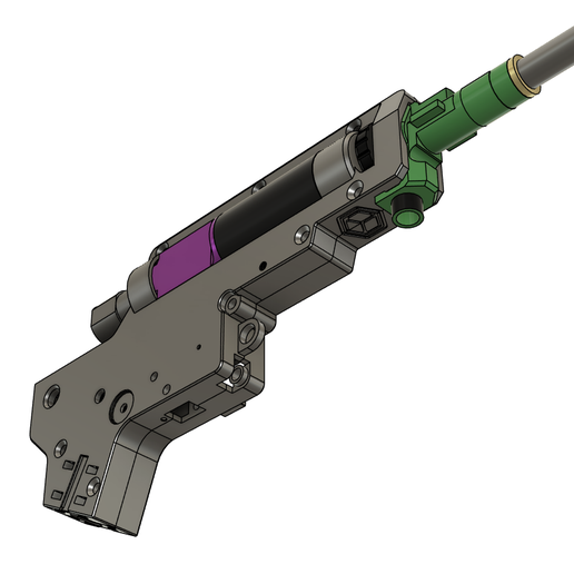 🔫 V2 gearbox for Wolverine Reaper Gen2 & Begadi PRO Neptune hop