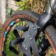 IMG_0284.jpg Fichier STL Cage pour fourche de bicyclette - Bikepacking - Cage pour sac à sec - Camping à bicyclette・Plan pour impression 3D à télécharger, Jaq3D