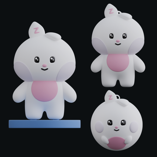 🐇 ZERONI YUNINI ZEROBASEONE KPOP・ STL File for 3D printing・Cults
